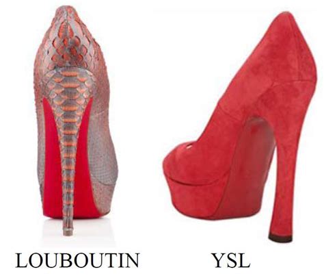 yves saint laurent trademark|louboutin vs ysl trademark.